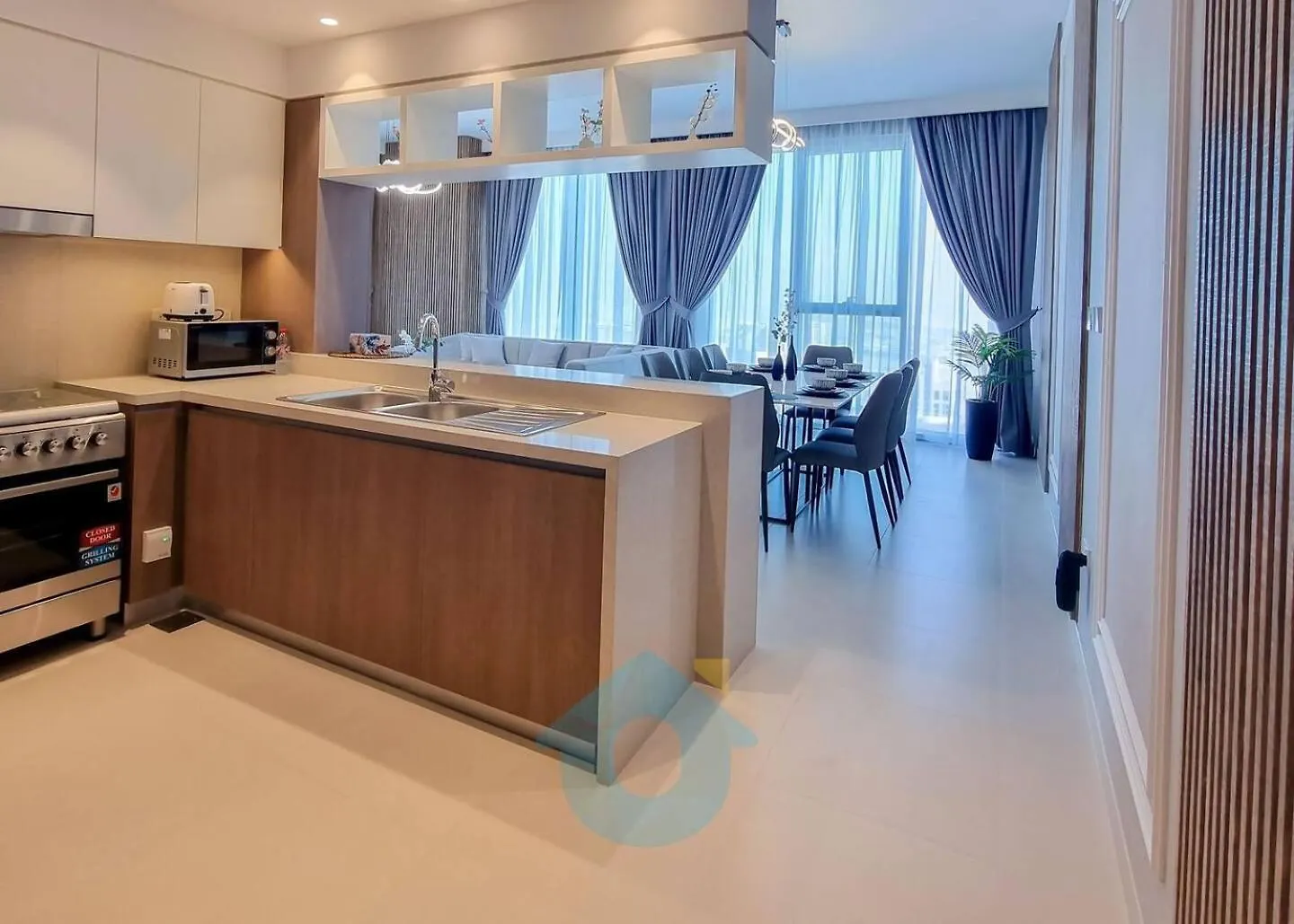 Like Home - 5805 Contemporary 3-Bhk With Subtle Creek Views At The Grand Dubai 0*,